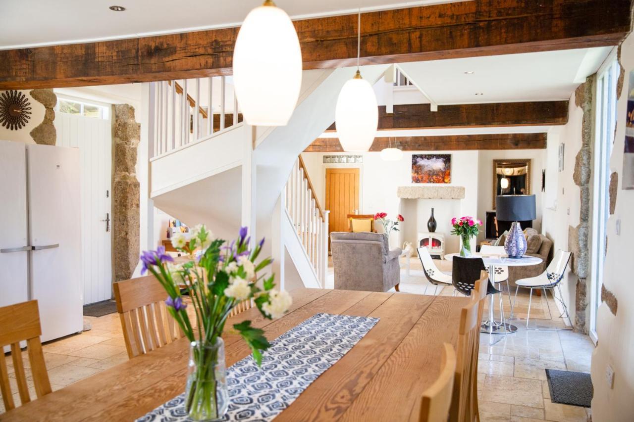 צ'גפורד Higher Weddicott Barn Holiday Cottage - Self Catering מראה חיצוני תמונה