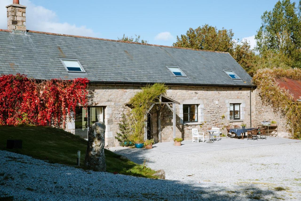 צ'גפורד Higher Weddicott Barn Holiday Cottage - Self Catering מראה חיצוני תמונה