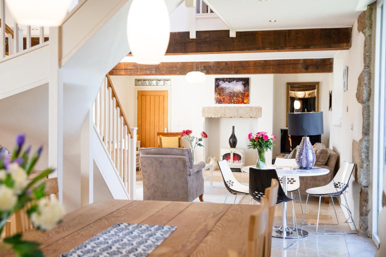 צ'גפורד Higher Weddicott Barn Holiday Cottage - Self Catering מראה חיצוני תמונה