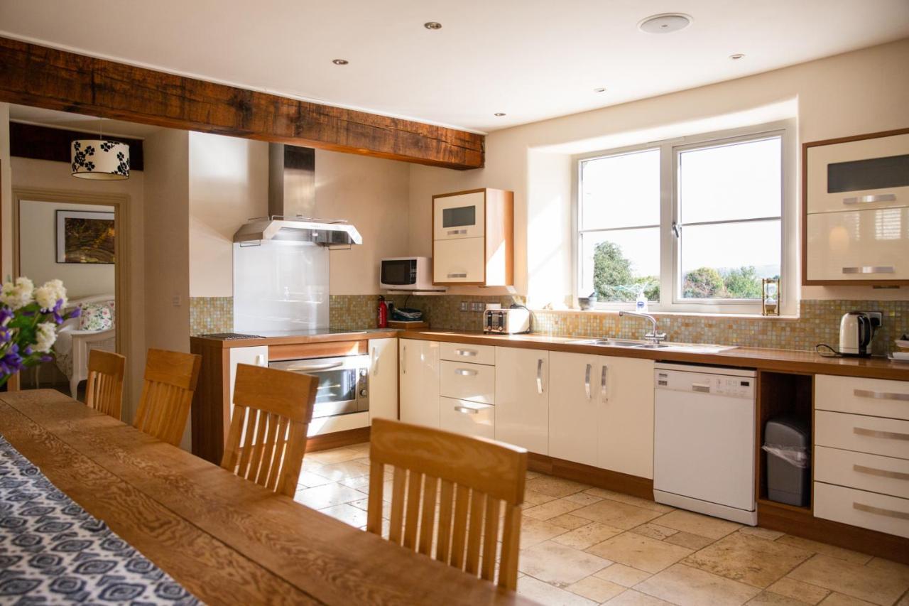 צ'גפורד Higher Weddicott Barn Holiday Cottage - Self Catering מראה חיצוני תמונה
