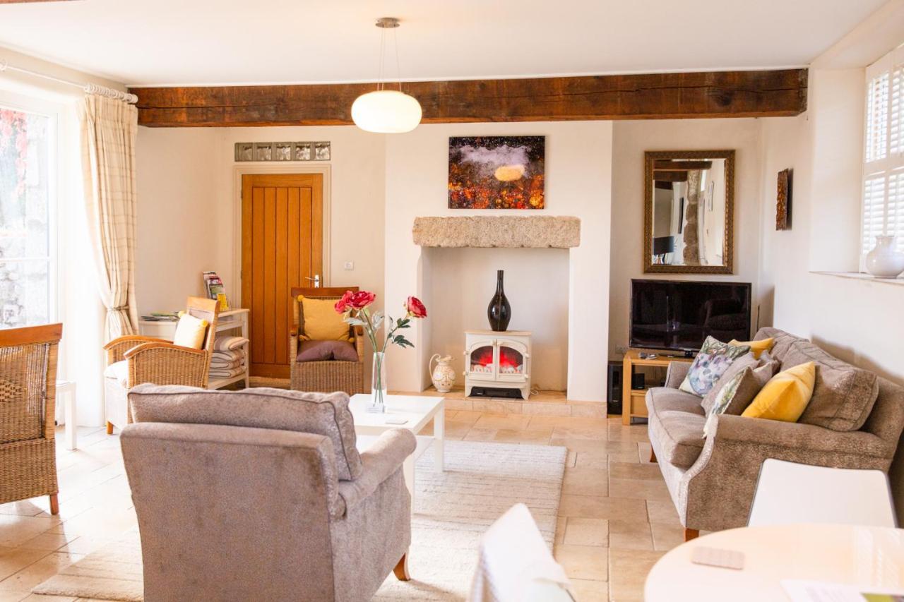 צ'גפורד Higher Weddicott Barn Holiday Cottage - Self Catering מראה חיצוני תמונה