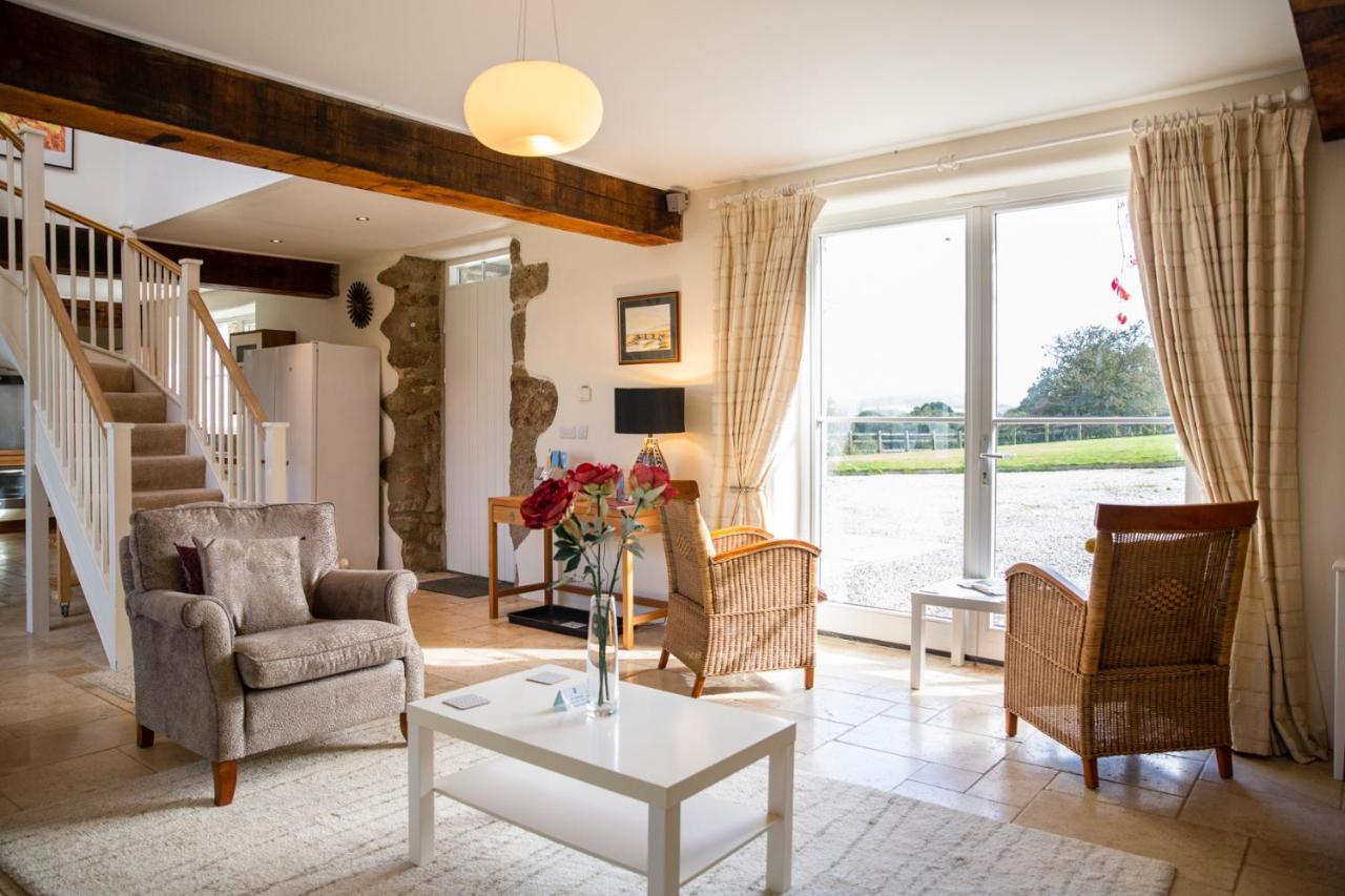 צ'גפורד Higher Weddicott Barn Holiday Cottage - Self Catering מראה חיצוני תמונה