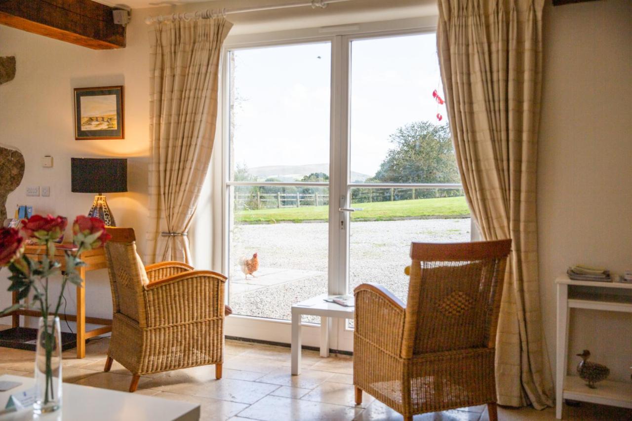 צ'גפורד Higher Weddicott Barn Holiday Cottage - Self Catering מראה חיצוני תמונה